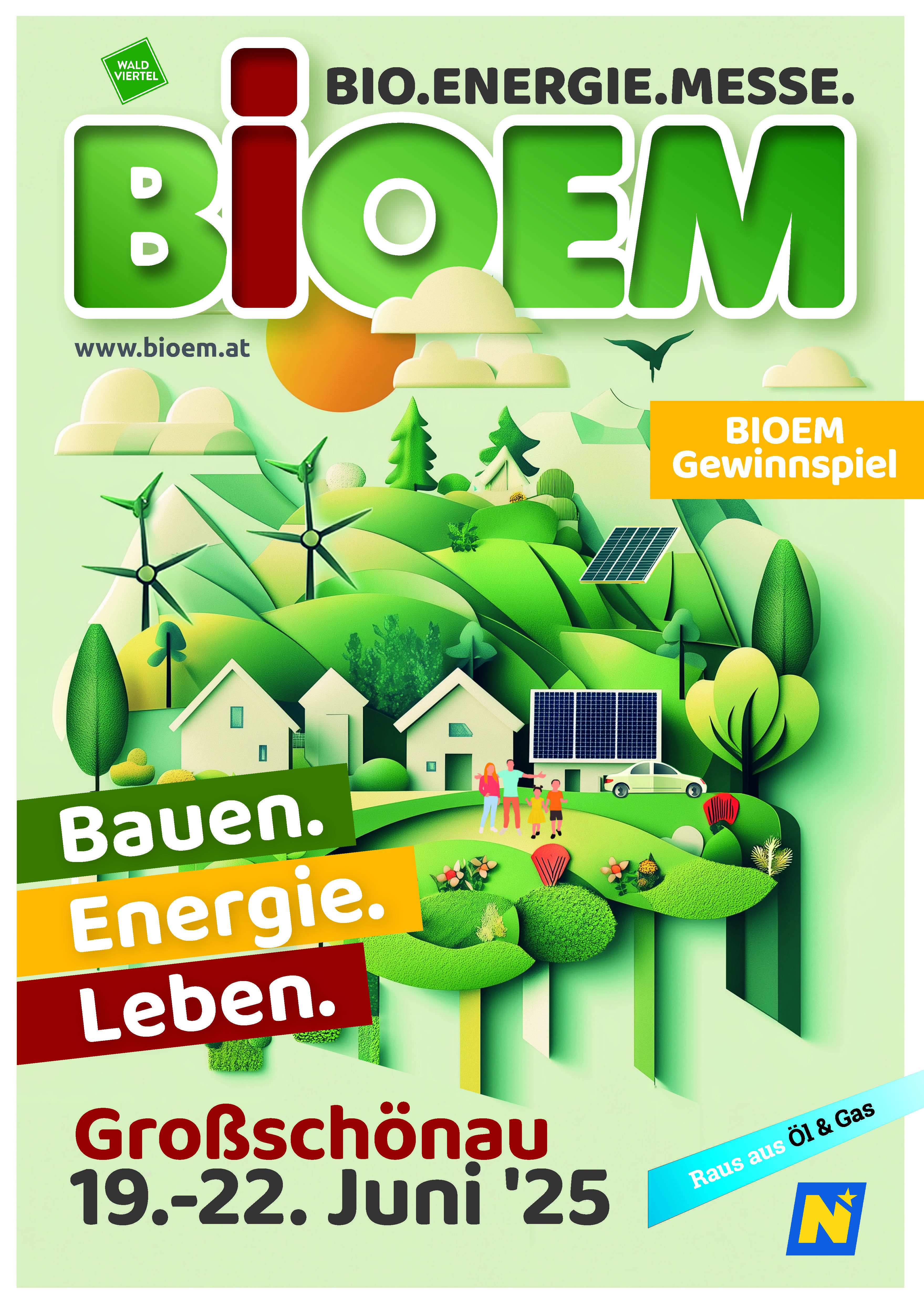 Plakat BIOEM in Großschönau