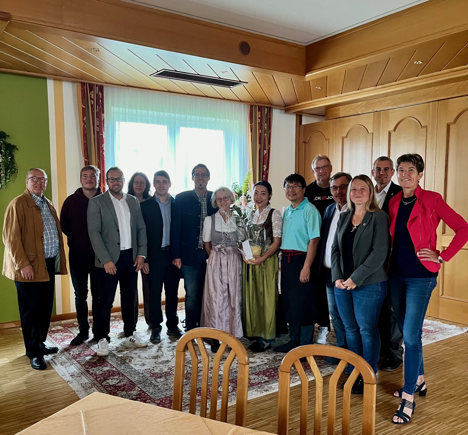 Große Wiedereröffnung des Gasthauses Braunstein in Pürbach