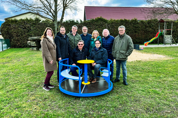 Neues Spielgerät aufgestellt